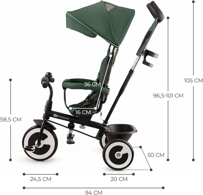 Aston Baby Push Tricycle – Kids' First Bike